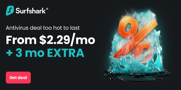Surfshark winter promo