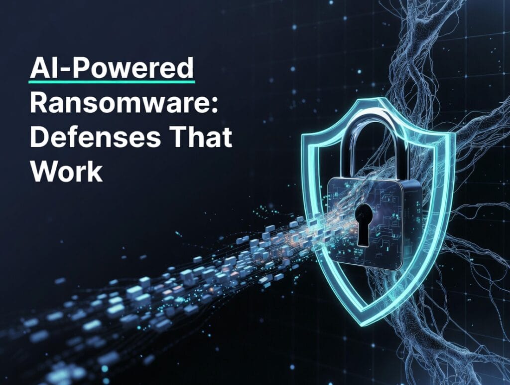 AI-Powered Ransomware ilustration